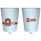 Hockey Trash Can White - Front and Back - Apvl