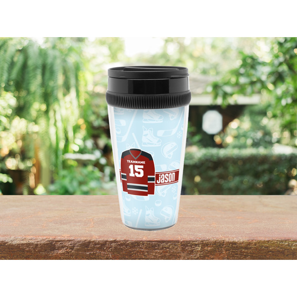 Hockey Travel Mug Lifestyle (Personalized)