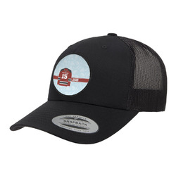 Hockey Trucker Hat - Black (Personalized)