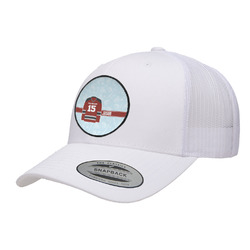 Hockey Trucker Hat - White (Personalized)