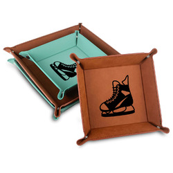 Hockey Faux Leather Valet Tray (Personalized)