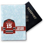 Hockey Vinyl Passport Holder (Personalized)