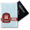 Hockey Vinyl Passport Holder - Front