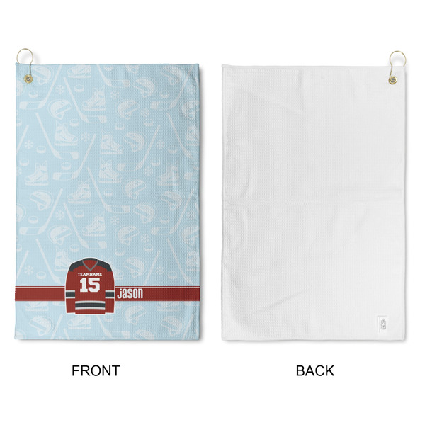 Hockey Waffle Weave Golf Towel - Approval