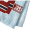 Hockey Waffle Weave Towel - Closeup of Material Image