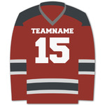Hockey Graphic Decal - XLarge (Personalized)