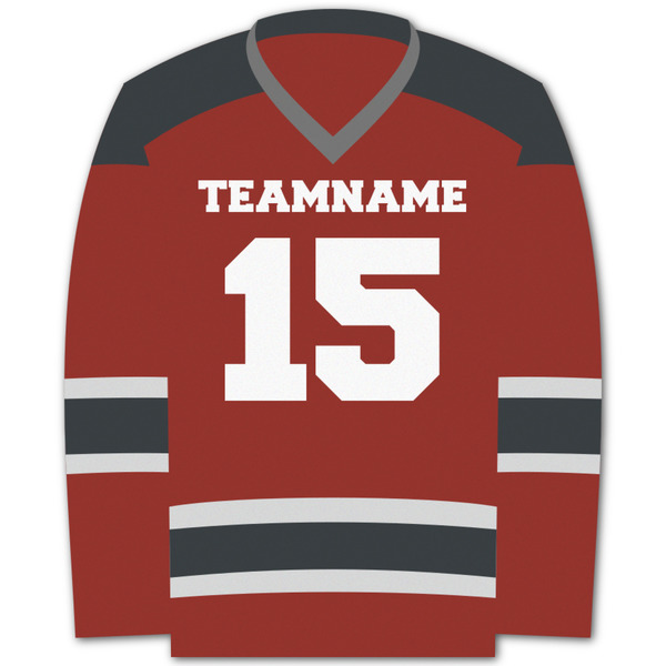Custom Hockey Graphic Decal - Small (Personalized)