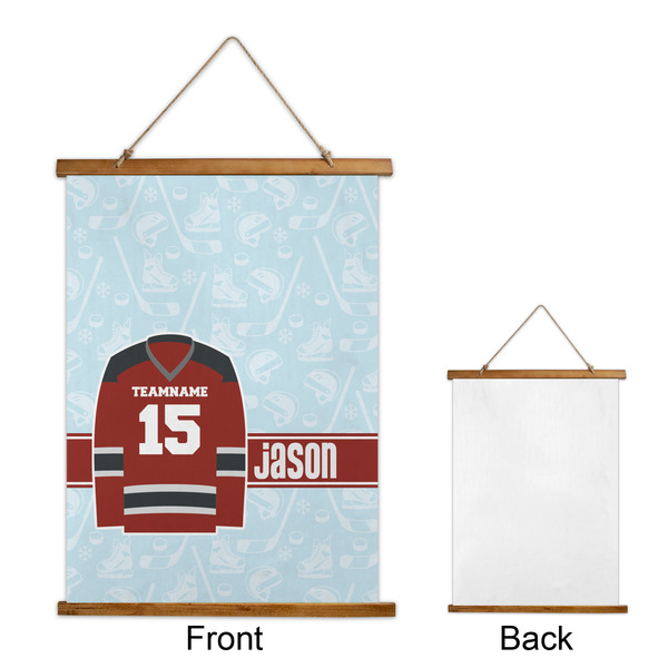 Hockey Wall Hanging Tapestry - Portrait - APPROVAL