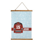 Hockey Wall Hanging Tapestry - Tall (Personalized)