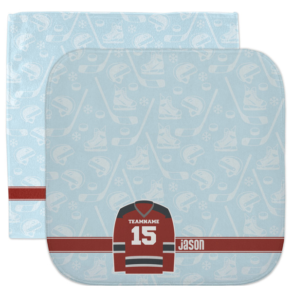 Custom Hockey Facecloth / Wash Cloth (Personalized)