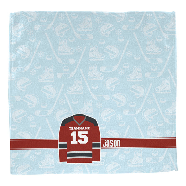 Hockey Washcloth - Front - No Soap
