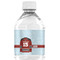 Hockey Water Bottle Label - Single Front