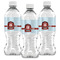 Hockey Water Bottle Labels - Front View