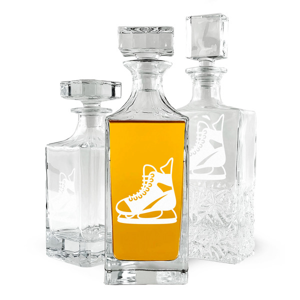 Custom Hockey Whiskey Decanter