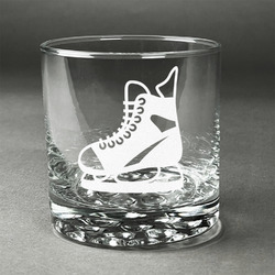 Hockey Whiskey Glass - Engraved (Personalized)