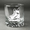 Hockey Whiskey Glass - Front/Approval