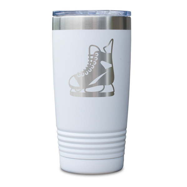 Hockey White Polar Camel Tumbler - 20oz - Single Sided - Approval