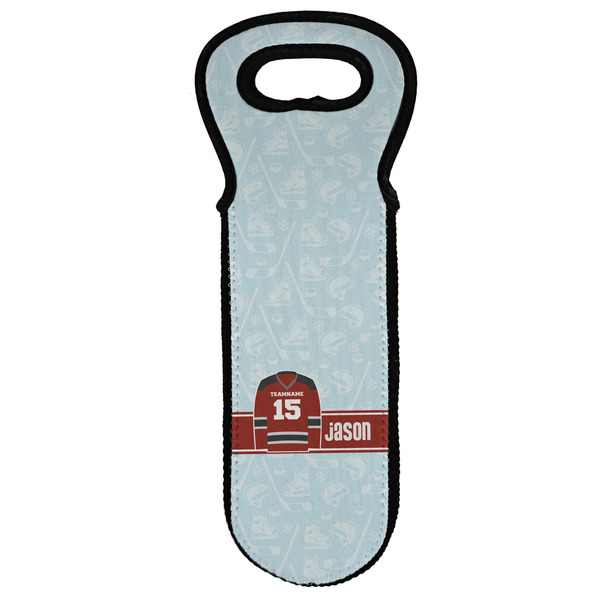 Custom Hockey Wine Tote Bag (Personalized)
