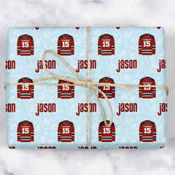 Hockey Wrapping Paper (Personalized)