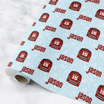 Hockey Wrapping Paper Roll - Small (Personalized)