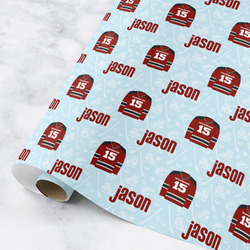 Hockey Wrapping Paper Roll - Medium (Personalized)
