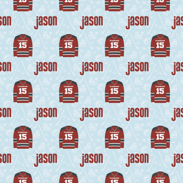 Hockey Wrapping Paper Square