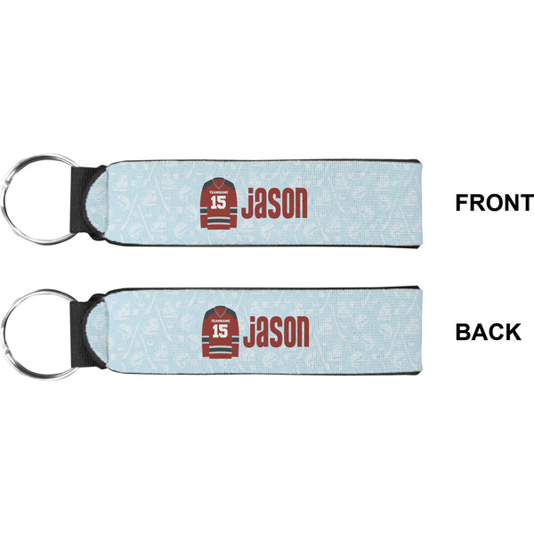 Hockey Wristlet (Front + Back)