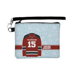 Hockey Wristlet ID Case w/ Name and Number
