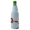Hockey Zipper Bottle Cooler - ANGLE (bottle)