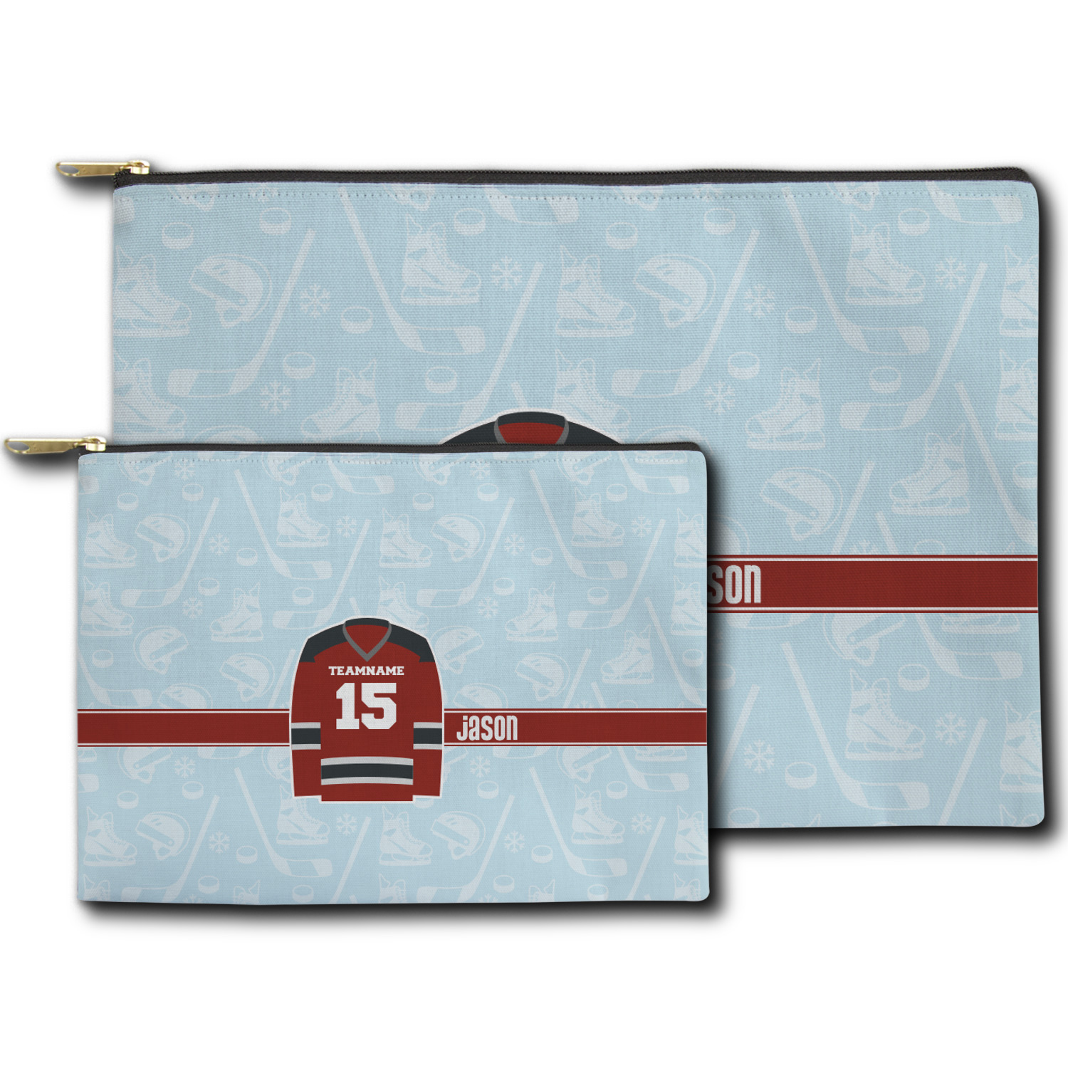 personalized zipper pouch