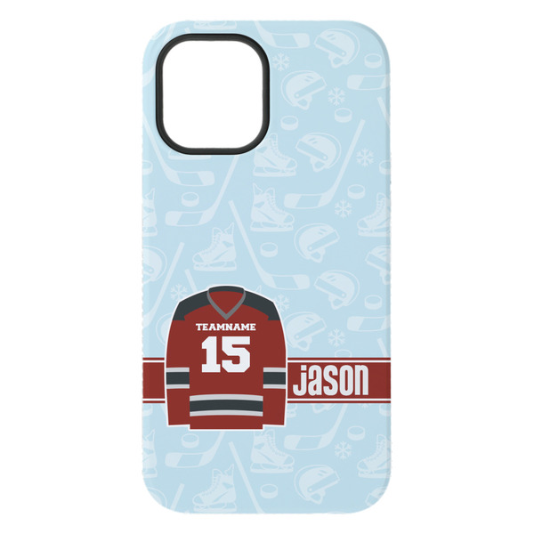 Hockey iPhone 15 Plus Tough Case - Back