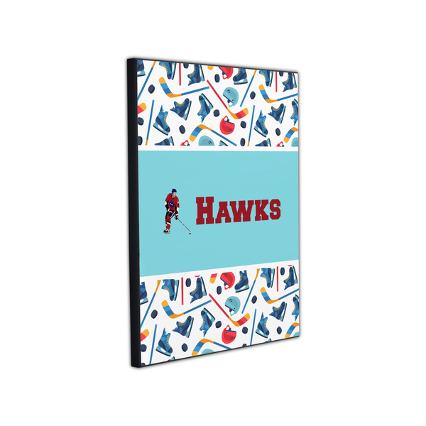 Hockey 2 11x14 Wood Print - Angle View