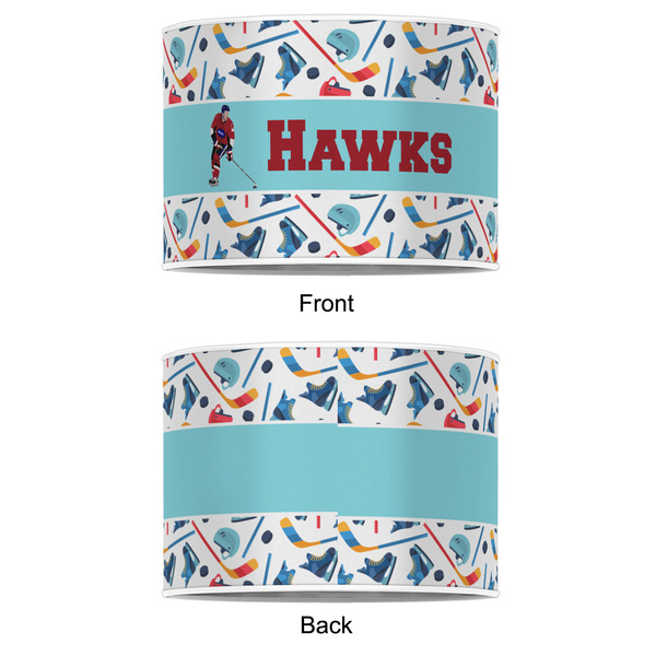 Hockey 2 12" Drum Lampshade - APPROVAL (Poly Film)