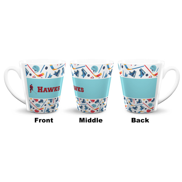 Hockey 2 12 Oz Latte Mug - Approval