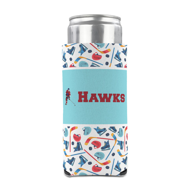 Hockey 2 12oz Tall Can Sleeve - FRONT (on can)