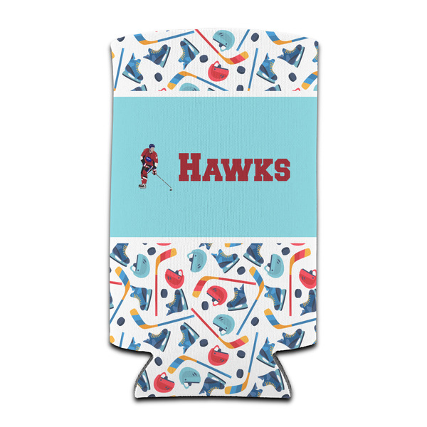 Custom Hockey 2 Can Cooler (tall 12 oz) (Personalized)