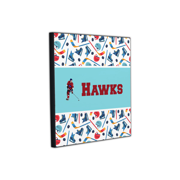 Hockey 2 12x12 Wood Print - Angle View