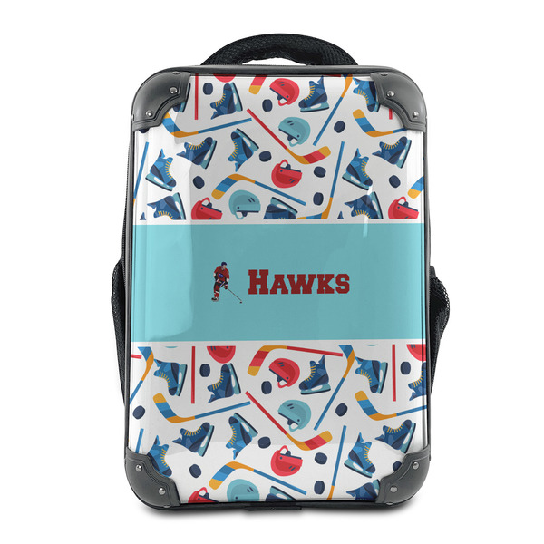 Custom Hockey 2 15" Hard Shell Backpack (Personalized)