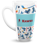 Hockey 2 16 Oz Latte Mug (Personalized)