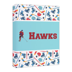 Hockey 2 Canvas Print - 16x20 (Personalized)