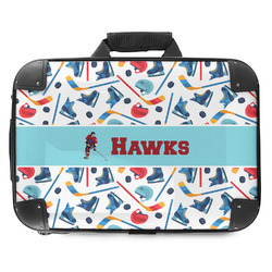 Hockey 2 Hard Shell Briefcase - 18" (Personalized)