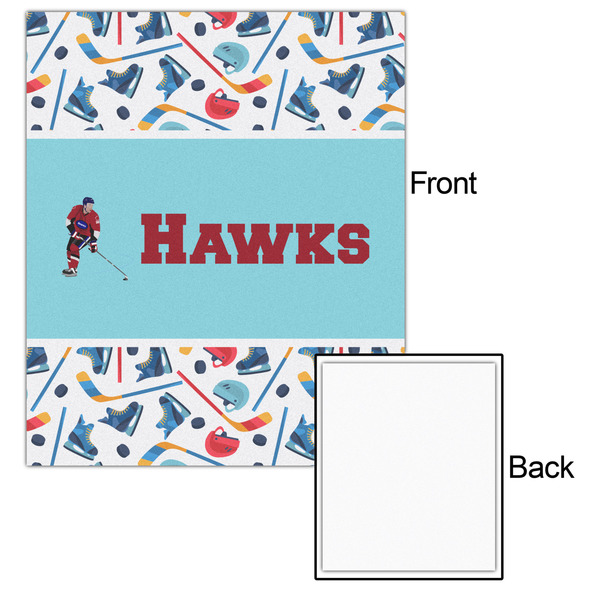 Hockey 2 20x24 - Matte Poster - Front & Back