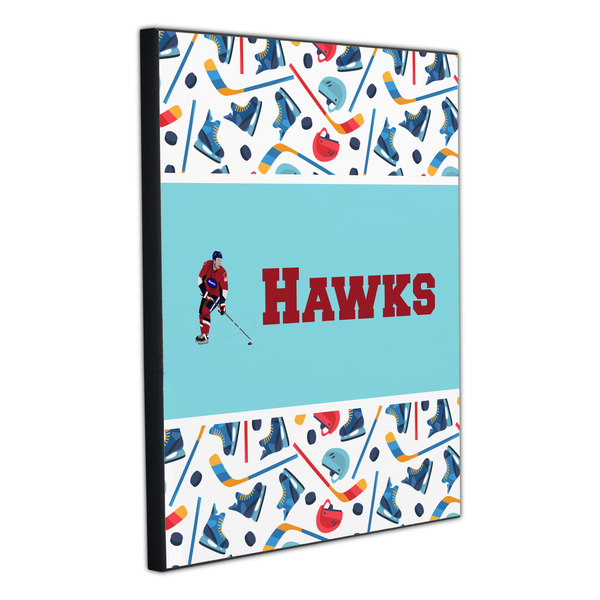 Hockey 2 20x24 Wood Print - Angle View