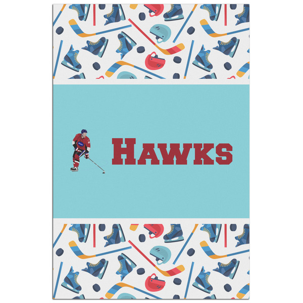 Custom Hockey 2 Poster - Matte - 24x36 (Personalized)