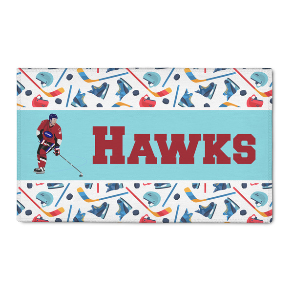 Custom Hockey 2 3' x 5' Indoor Area Rug (Personalized)