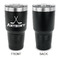 Hockey 2 30 oz Stainless Steel Ringneck Tumblers - Black - Single Sided - APPROVAL