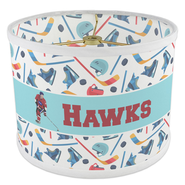 Hockey 2 8" Drum Lampshade - ANGLE Poly-Film