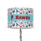 Hockey 2 8" Drum Lampshade - ON STAND (Poly Film)