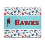 Hockey 2 8' x 10' Indoor Area Rug (Personalized)