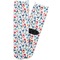 Hockey 2 Adult Crew Socks - Single Pair - Front and Back
